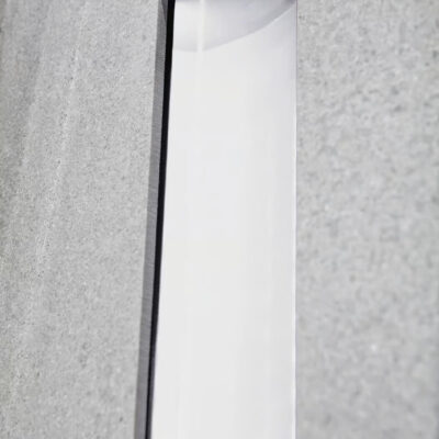 Griffmulde V 670 Silber, integriert, mit LED-Beleuchtung