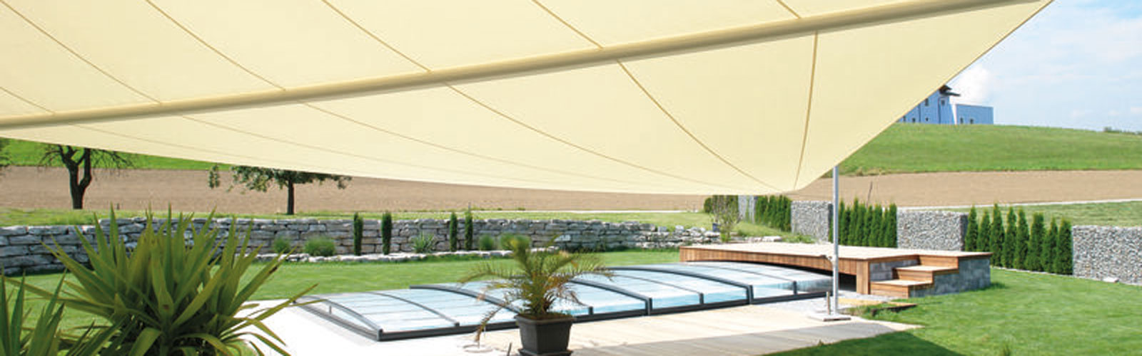 delal tarp Ultralight Tapered 8'/6' Kollektion_Blume Awning Size:14 Feet Markise an Dachsparren 12ft (width) x 8ft