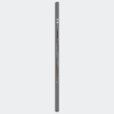 Stoßgriff V 669 G FP Edelstahl mit Dekoreinlage und integriertem Fingerprint