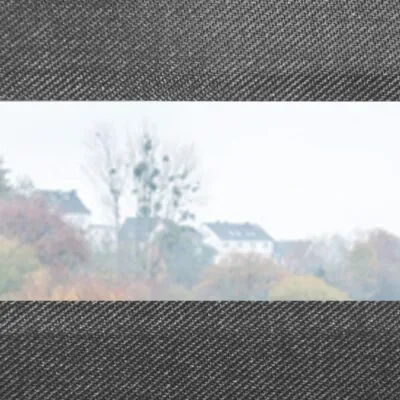 Gewebe kombiniert mit Sichtfenster